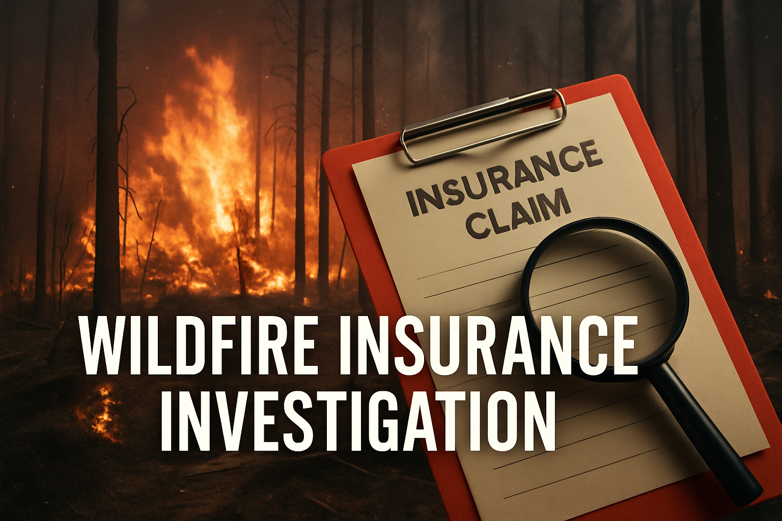 Investment Risk: State Farm Wildfire Investigation Impact